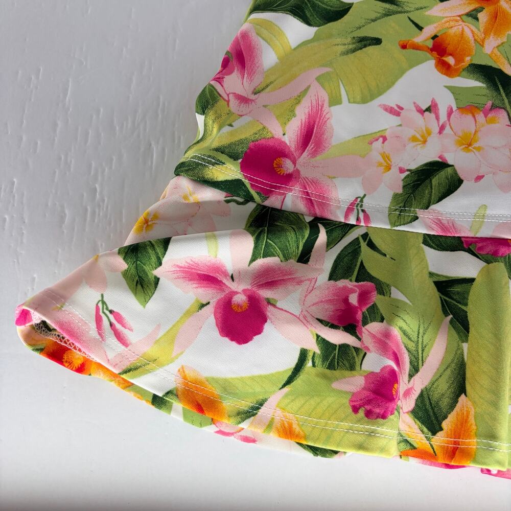 Tommy Bahama Everyday Active Tropical Floral Ruffle Skort Size XS - Picture 15 of 15